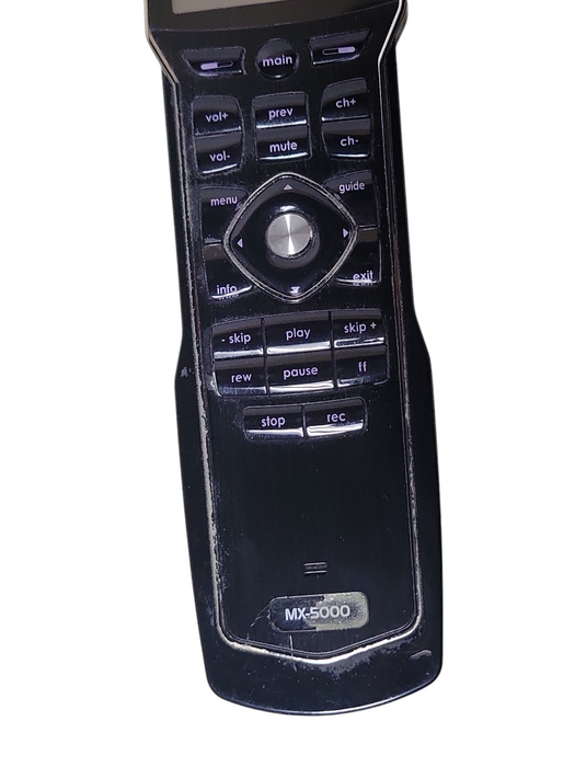 Universal remote control mx-5000 only, No Battery, No Charger, READ _