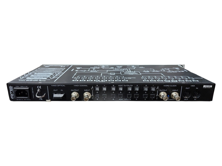 RME ADI-648 MKII 24-bit/96kHz Bidirectional 64-channel MADI to ADAT Convert