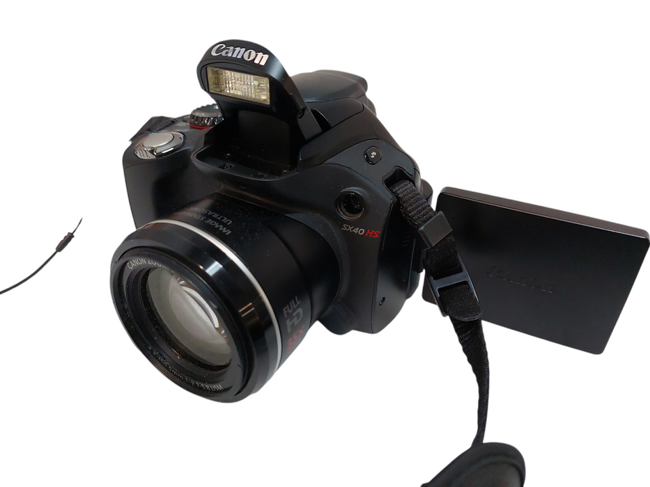 Canon SX40 HS PowerShot Model: PC1680 Full HD 35 Optical Zoom 12.1 MP   =