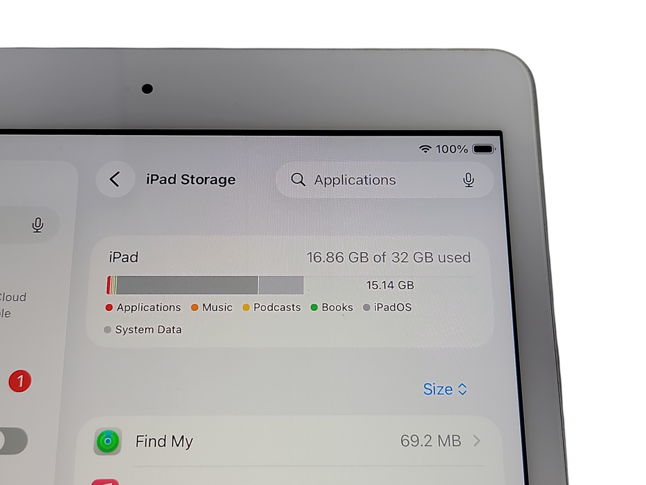 Apple iPad 8th Gen - 32GB - Silver [A2270] (