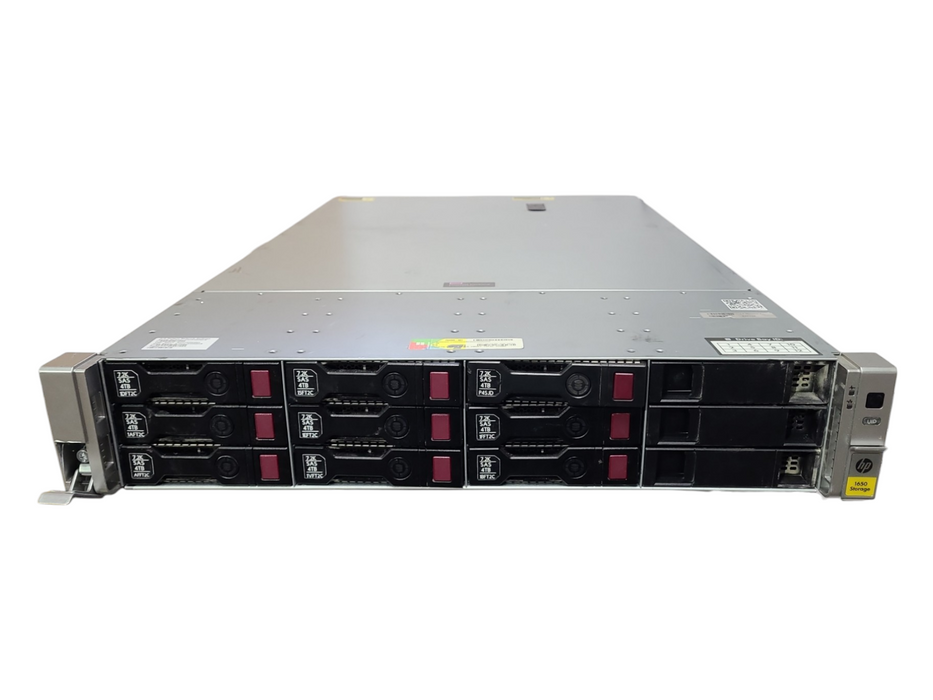 HP StoreEasy 1650 Storage 2U , 2x Xeon E5-2609 v3 1.90GHz, 128GB DDR4, P440ar