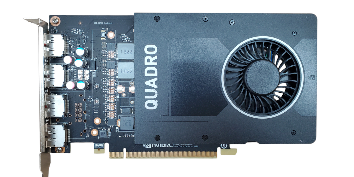 NVIDIA Quadro P2000 5GB GDDR5 Graphics Card | 4xDisplay Port