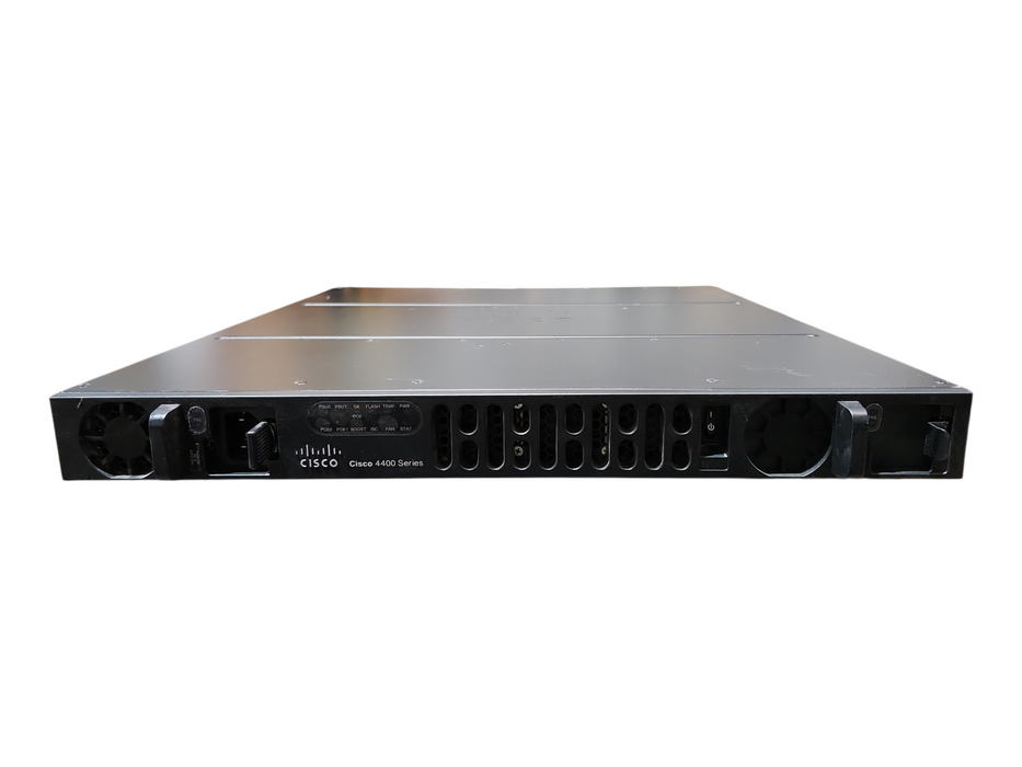 Cisco ISR4431/K9 v7 Series 8-Port 3-Slot Integrated Services Router, 1x PSU