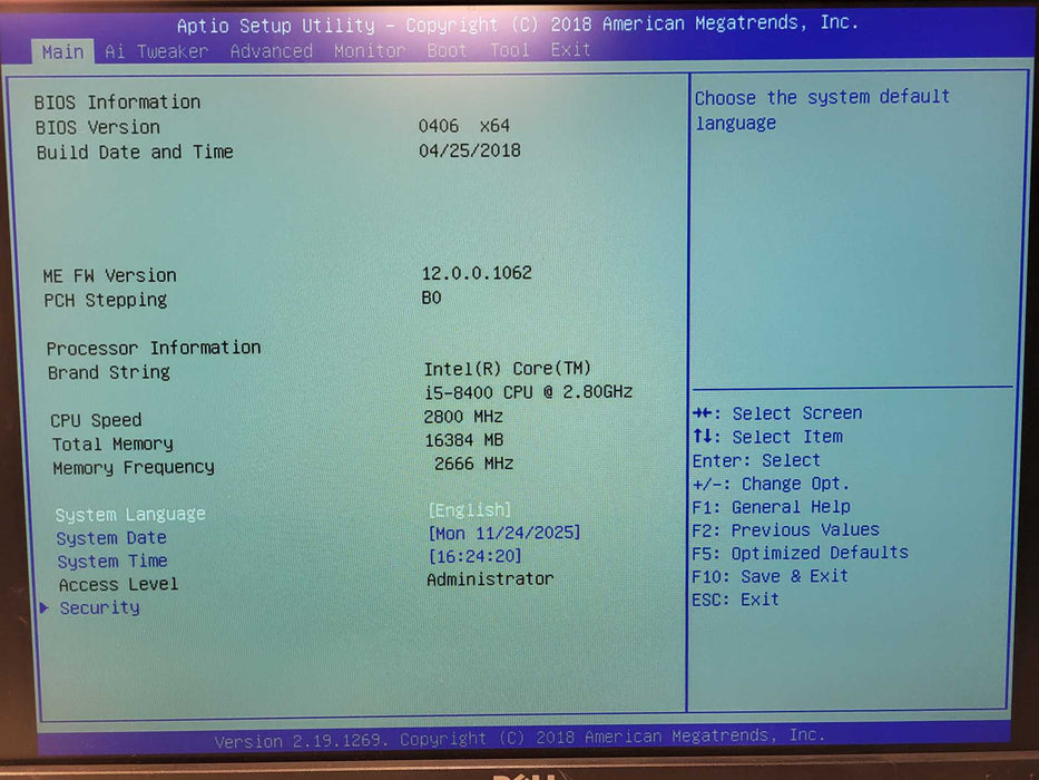 Custom PC Asus Prime B360M-C i5-8400 16GB DDR4 240GB SSD $