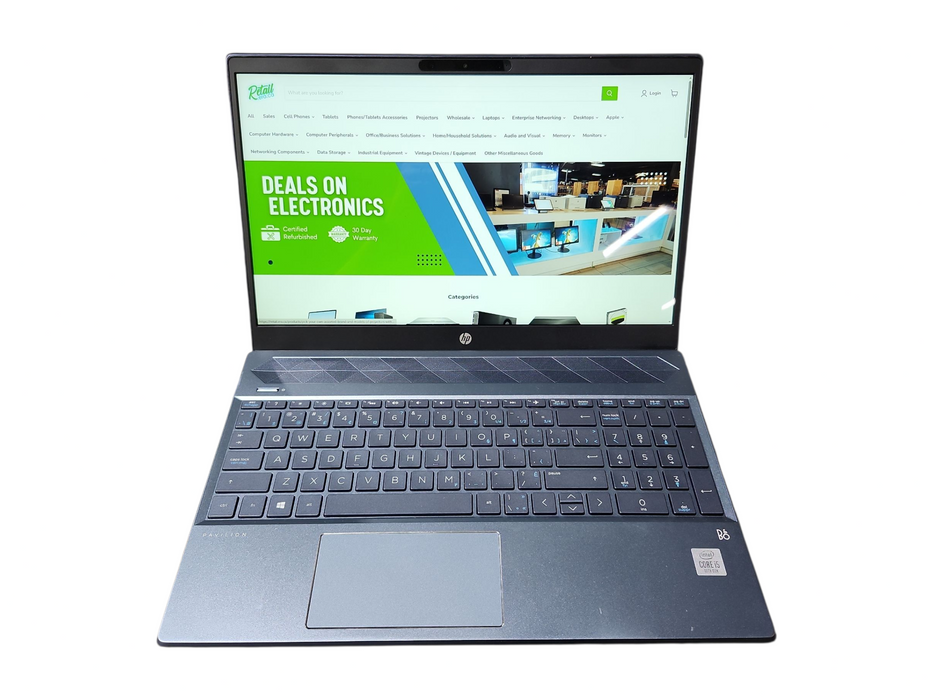 HP Pavilion 15-cs3003ca 15.6", i5-1035G7 1.2GHz, 16GB DDR4, 256GB NVMe  Lap200