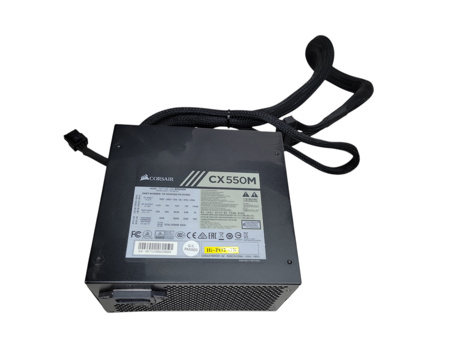 CORSAIR 550W Semi-Modular ATX PSU (RPS0028) %