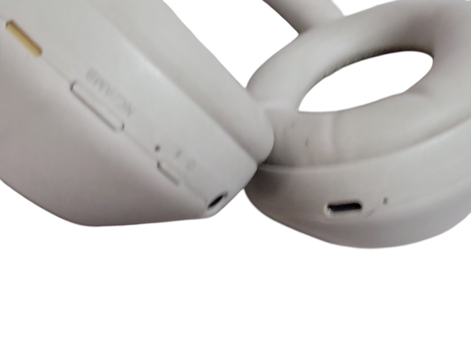 Sony WH-1000XM5 Wireless Noise Canceling Bluetooth Headphones Beige, READ _