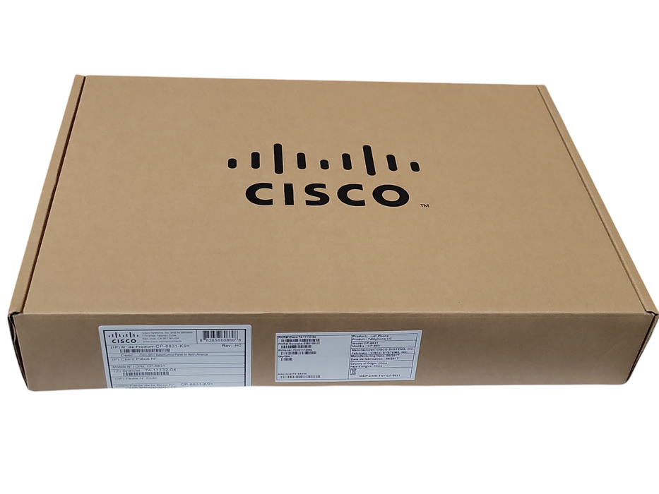 New Cisco CP-8831-K9 Unified IP Conference Phone Base Station, Control Unit Q_