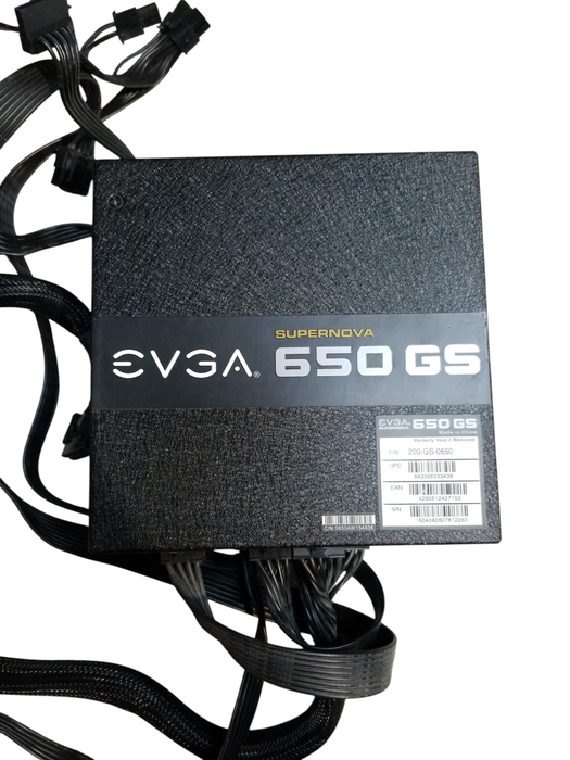 EVGA SuperNOVA 80 Plus GOLD 650W Fully Modular Power Supply w/ Cables