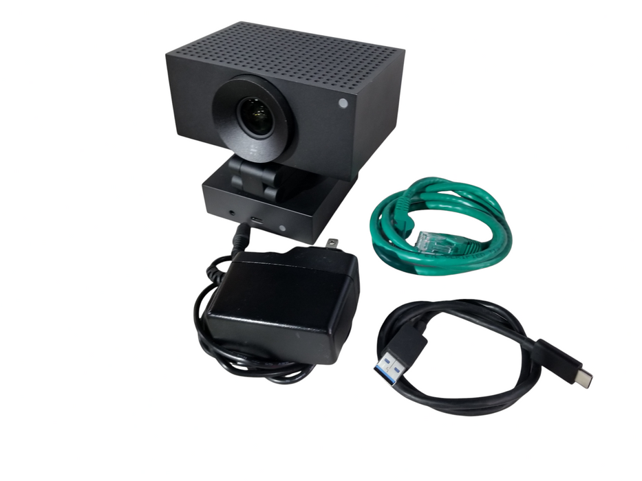 Huddly L1 Video Conference Camera 20.3MP H3AC W/POE ADAPTER H3BA *READ*