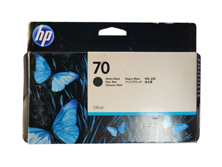 HP 70 Matte Black Ink Cartridge C9448A New Q$