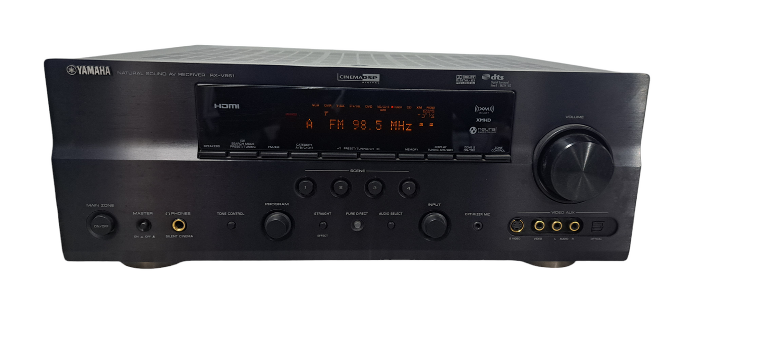 Yamaha RX-V861 7.1 Channel Natural Sound AV HDMI Home Theater Stereo Receiver