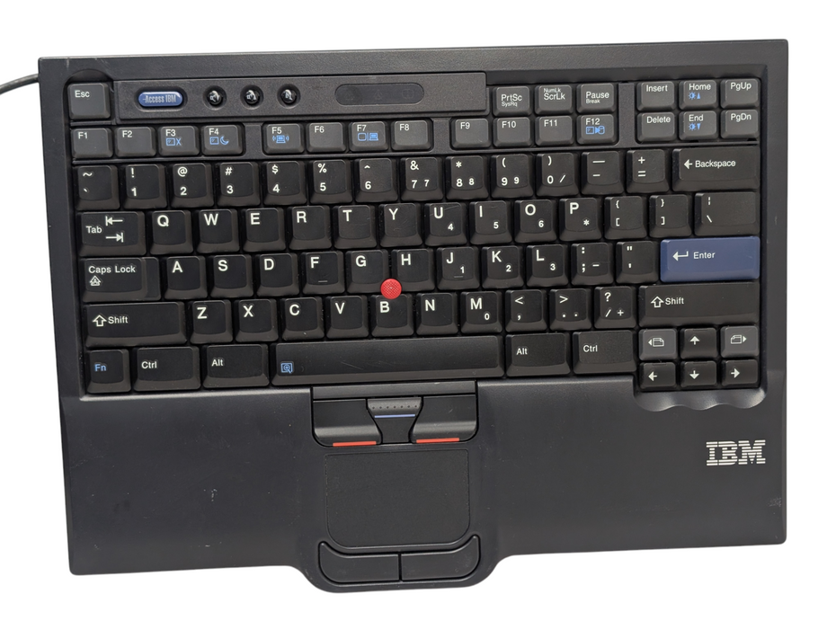 Original Lenovo IBM SK-8845 USB Wired Keyboard US English Clean Q-