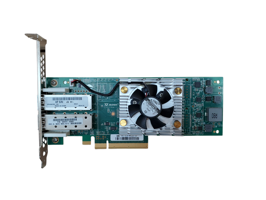 HPE QLogic QLE2662-HP Dual Port 16Gb SFP+ Host Bust Adapter