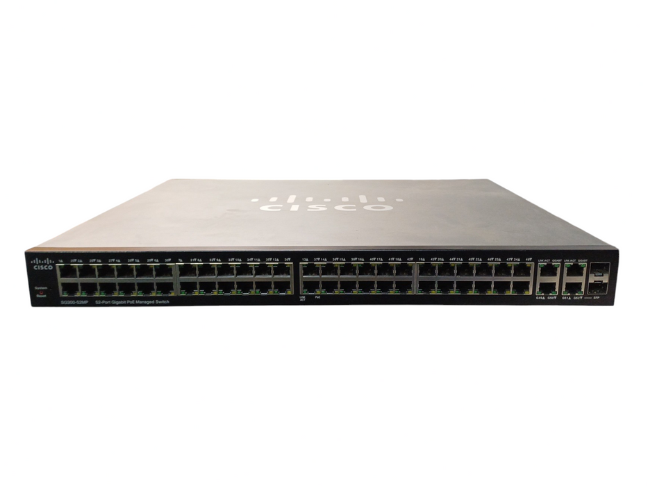 Cisco SG300-52MP 52-Port Gigabit PoE Managed Switch