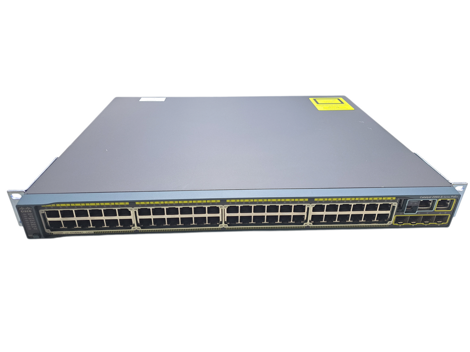 Cisco WS-C2960S-48FPS-L V01 | 48 Port Gigabit PoE+ 740W Managed Switch