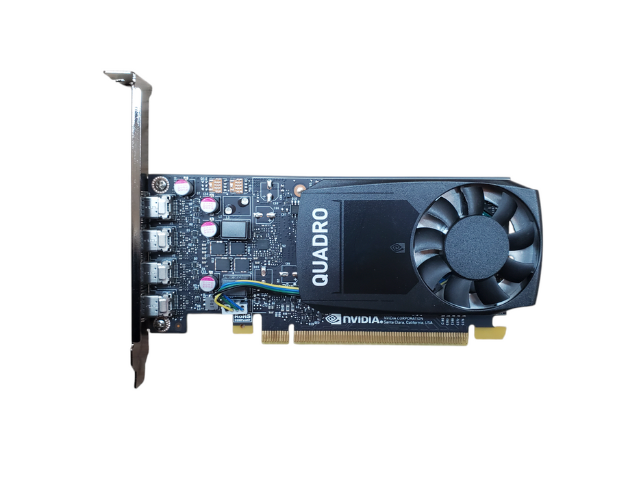 NVIDIA Quadro P1000 | 4GB GDDR5 Graphics Card | 4x MiniDP