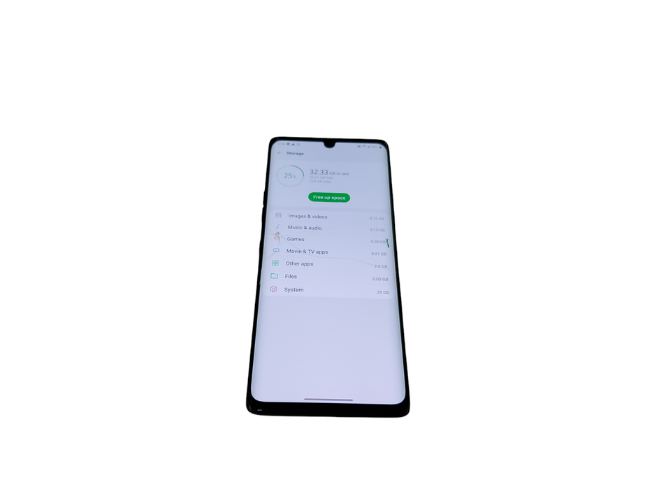 LG VELVET 5G G9 - 128GB - Gray [LM-G900UM| Read]