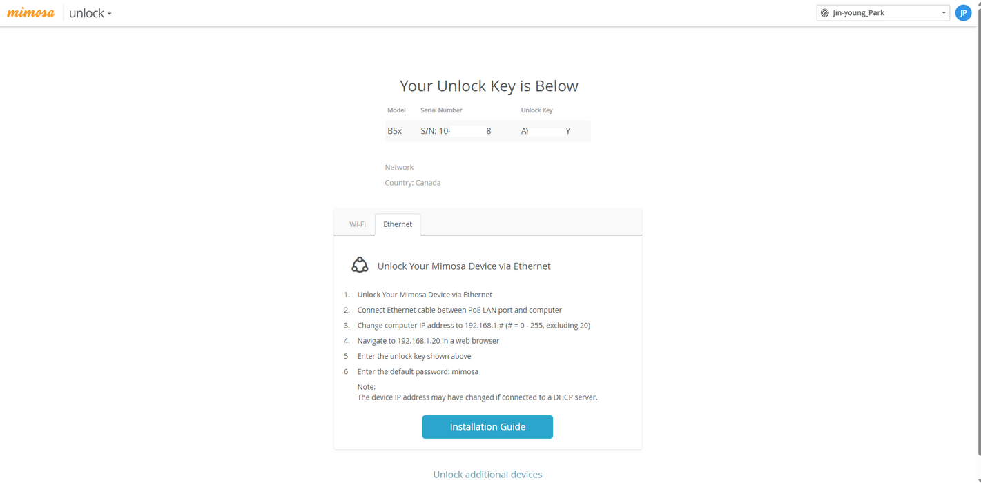 Airspan/Mimosa B5x PTP Backhaul Radio w/ GPS Sync 4.9-6.4GHz 30 dBm 1.5Gbps Q$