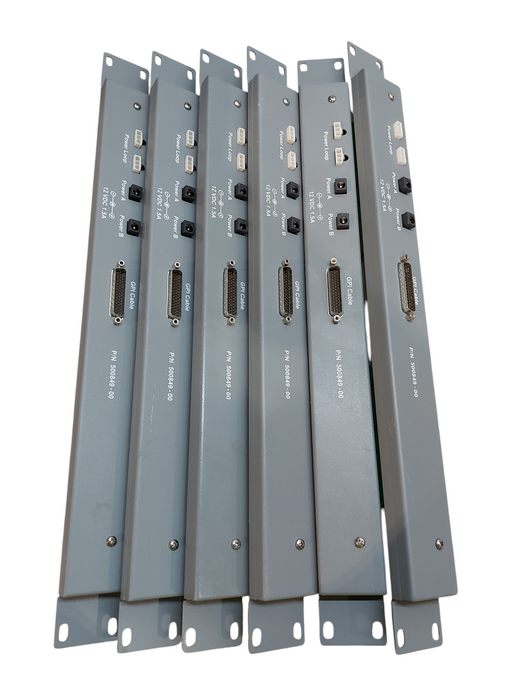 Lot of 6x Harris GPI Breakout Panel Rack Mountable Accessory