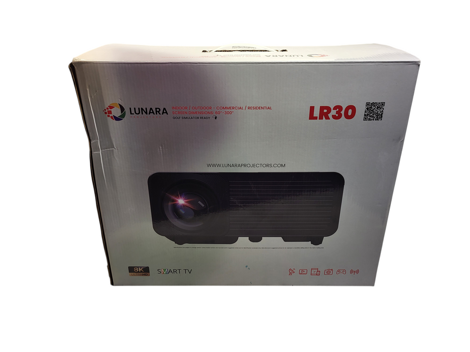 LUNARA LR30 Digital HDMI Projector $