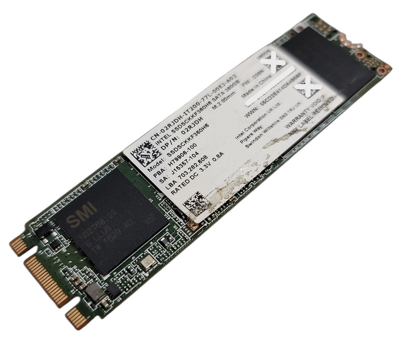 Lot 7x 360GB m.2 SATA Intel SSD - SSDSCKKF360H6 +