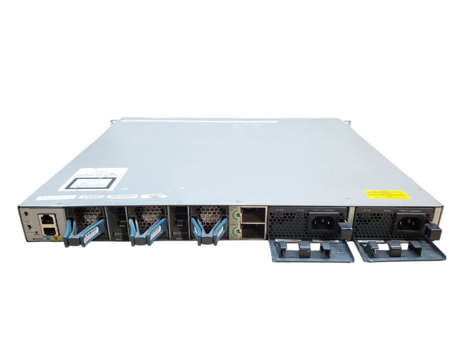 Cisco WS-C3850-12S-E V02 | 12-Port SFP Ethernet Network Switch | 2x PSU