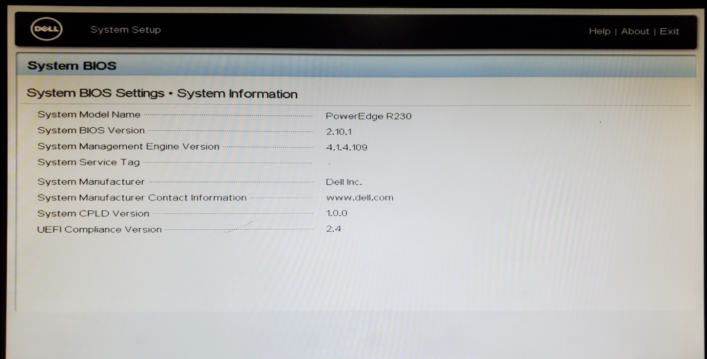 Dell PowerEdge R230 1x Xeon E3-1220 v5 16GB DDR4 H330 - No HDD