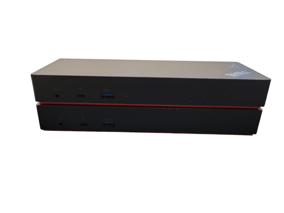 LOT 2x Lenovo ThinkPad Thunderbolt 3 Dock Type 40AC DBB9003L1 !