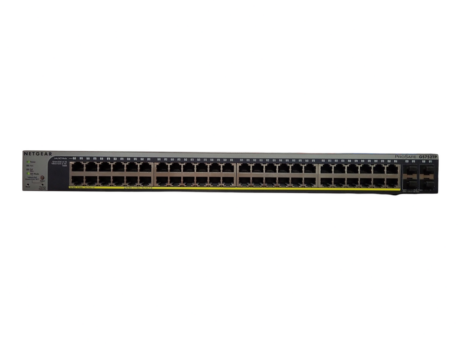 Netgear GS752TP 48-Port PoE+ Switch Gigabit, 4 SFP Ports