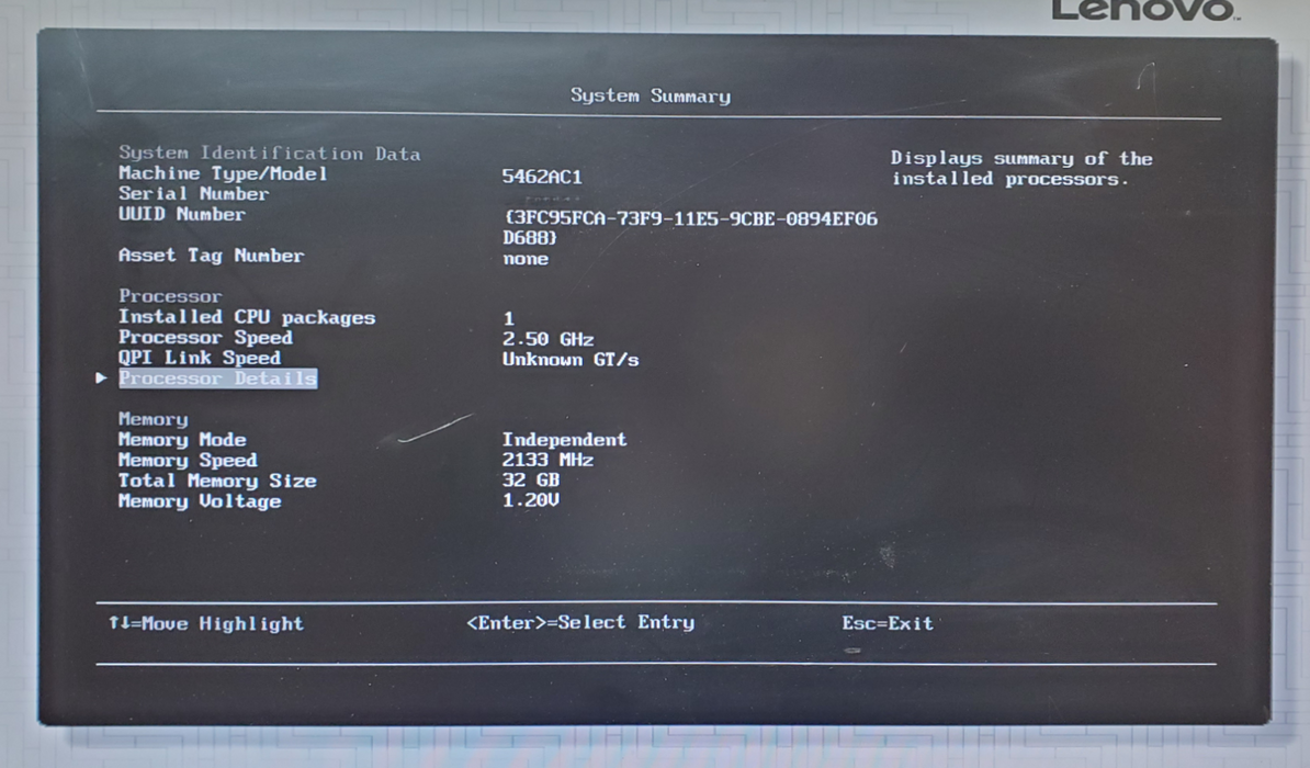 Lenovo System x3650 M5 - 1x Xeon E5-2680 v3 16GB DDR4, M5210 - No HDD Q