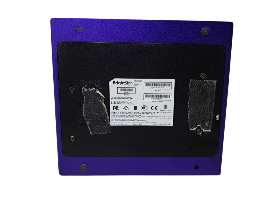 BrightSign HD3 HD223 HDMI Media HD Digital Player *READ* Q
