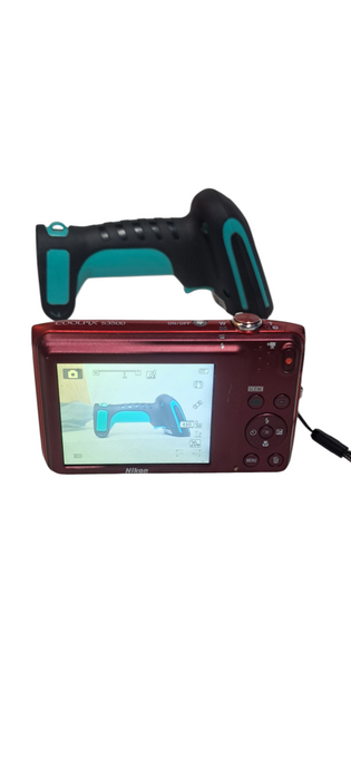 Nikon Coolpix S3500 20.0MP Red Digital Camera| READ