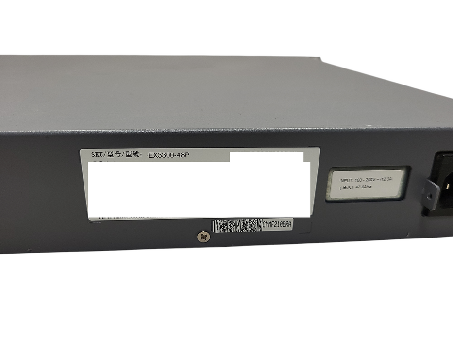Juniper EX3300-48P | 48-Port Gigabit PoE+ Network Switch w/ 4x 10G SFP+ $