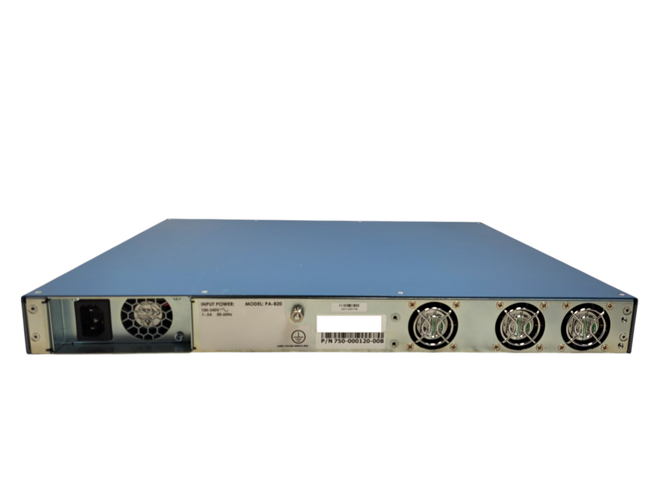 Palo Alto PA-820 Enterprise Firewall Network Security $