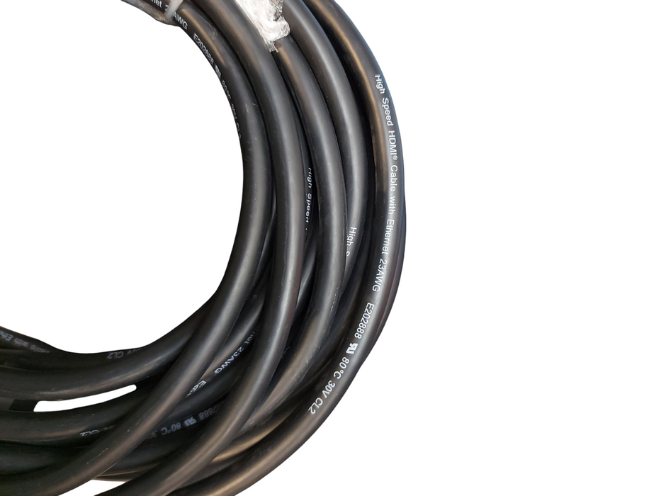 High Speed HDMI Cable With Ethernet 23AWG E202888 30V CL2