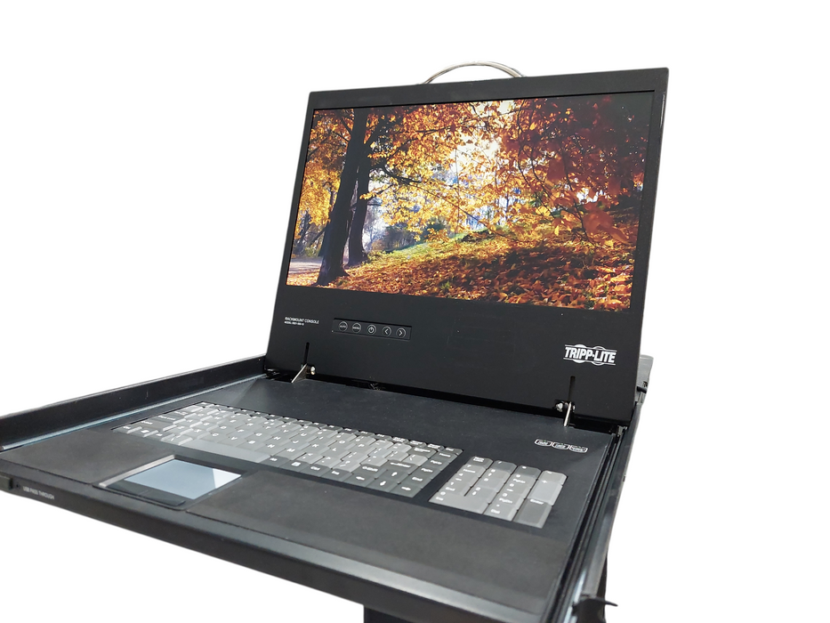 Tripp-Lite Rackmount KVM Console B021-000-19 19" LCD Screen 1U Rack Mount =