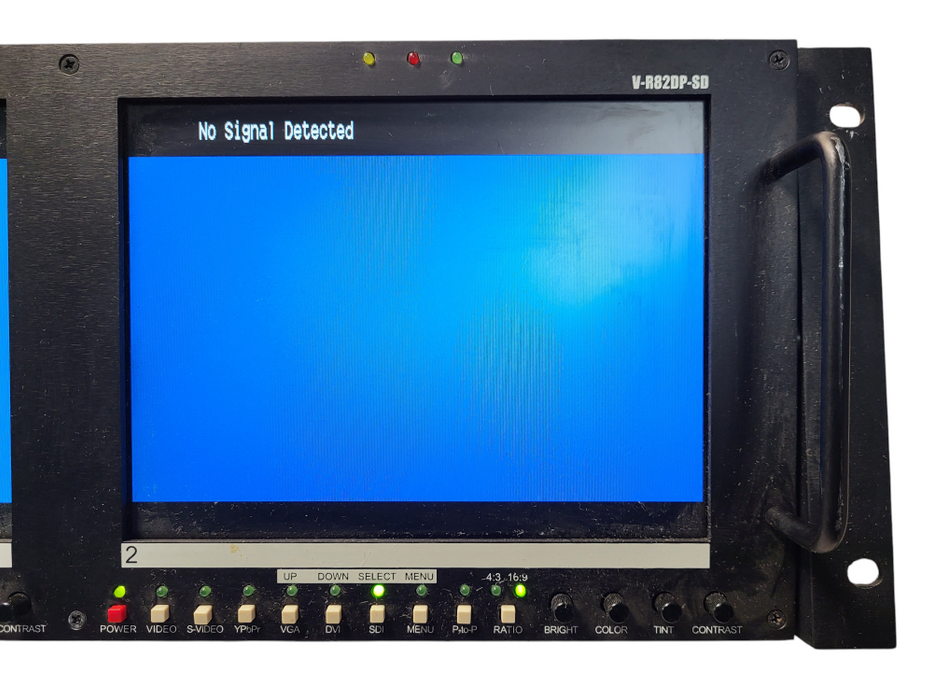 Marshall Electronics V-R82DP-SD 8.4" Dual SDI LCD Monitor 16:9/ 4:3 READ $