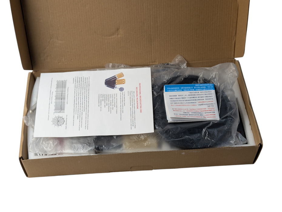 Professional Broadcasting & Recording Microphone Setup  -