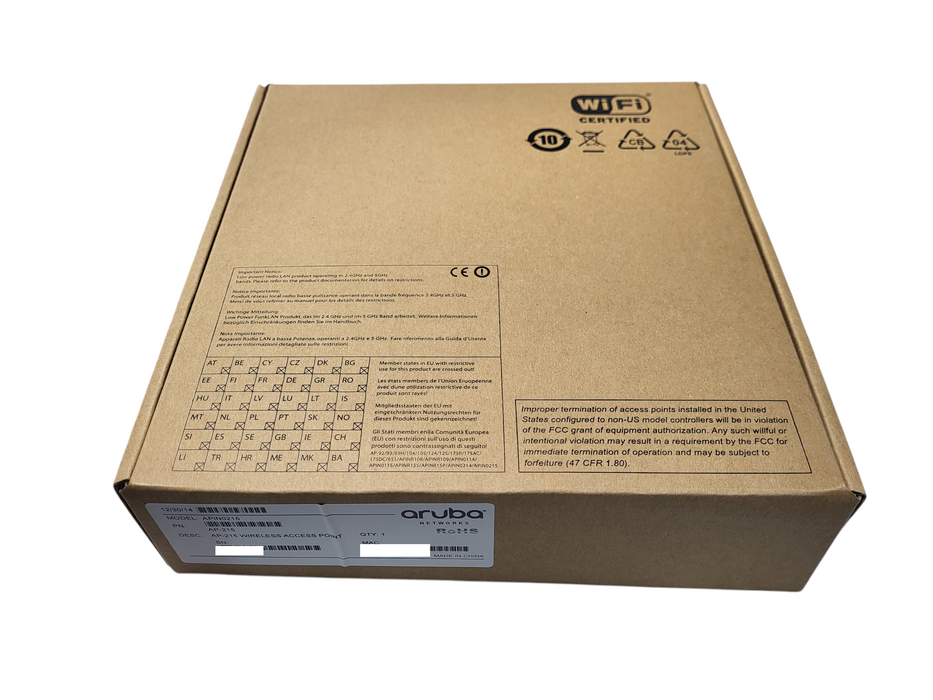 Aruba Networks APIN0215 Wi-Fi Wireless Access Point Brand new Q$