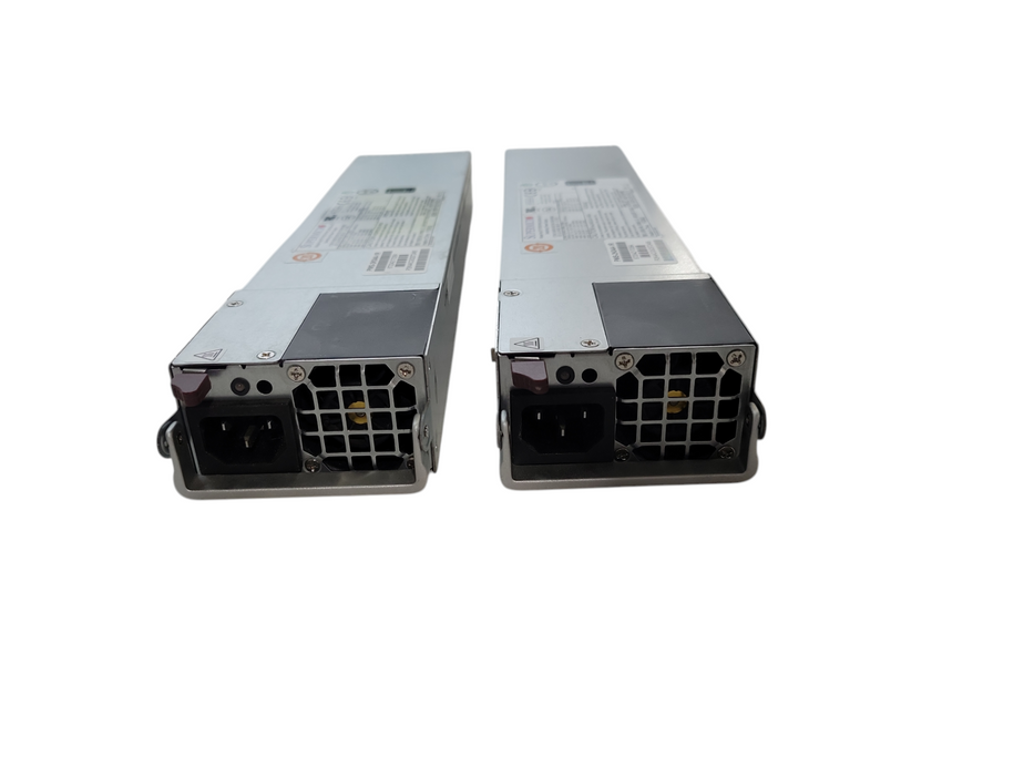 Lot of 2x - Supermicro PWS-2K04A-1R 2000W 1U Redundant Power Supply %