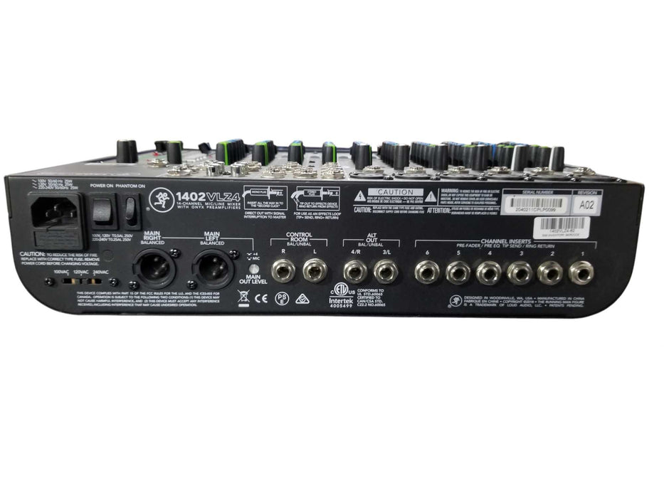 Mackie 1402VLZ4 14-Channel MIC/LINE Mixer w/ Onyx Preamplifiers