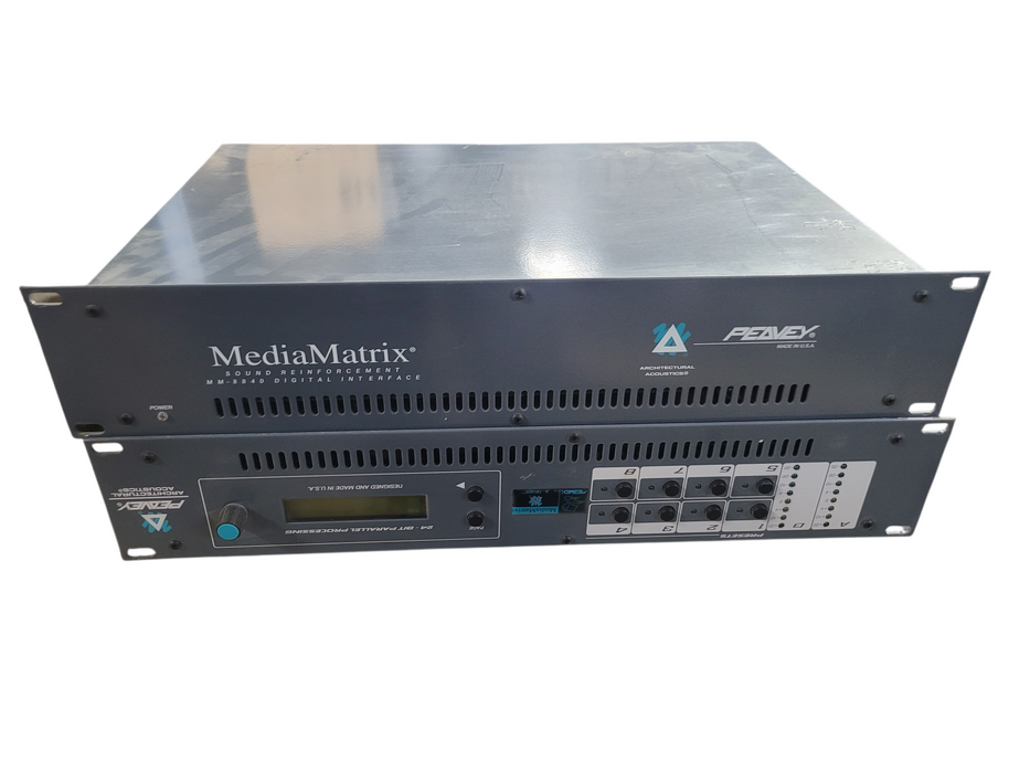 Peavey MediaMatrix MM-8840 Digital Interface Processor Rack Mount
