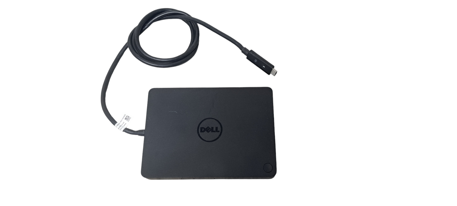 Dell K17A WD15 USB-C USB 3.0 Laptop Docking Station W/ Adapter  Q