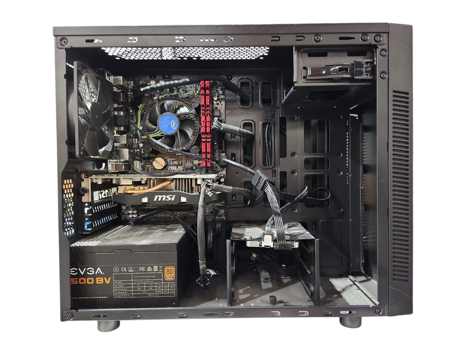 Custom PC, ASUS H110M-C, i5-7400 3.00GHz, 8GB DDR4, 256GB SSD, GTX1060