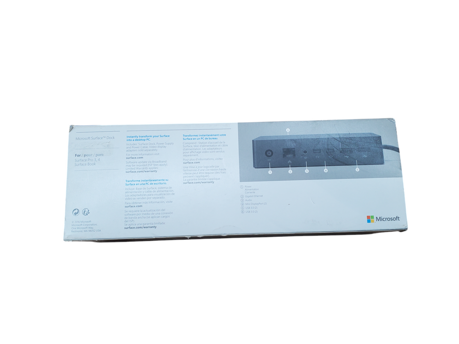 Microsoft Surface Dock 1661 | For Surface Pro 3, 4 | PD9-00003 | New