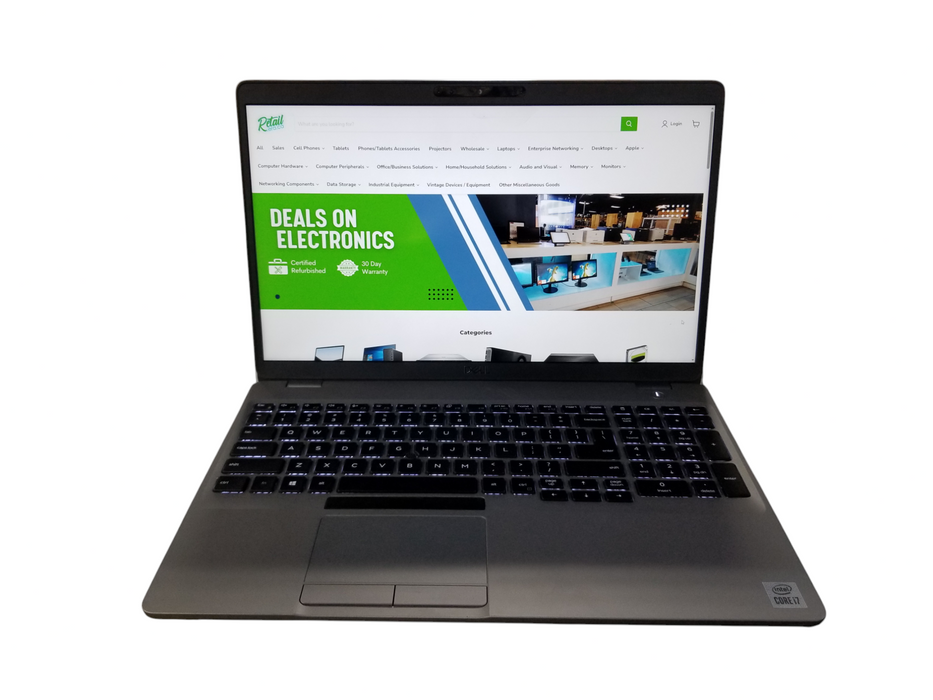 Dell Latitude 5511 Core i5-10850H @2.70GHz 16GB RAM 256GB NVMe w/Adapter   Lap200