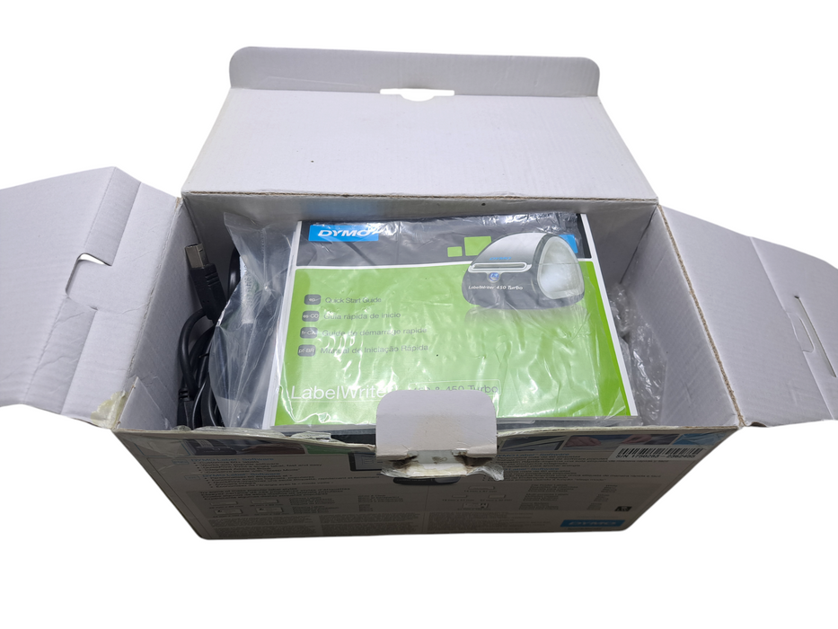 Dymo LabelWriter 450 Turbo Direct Thermal Label Printer w/ AC | 1750283 )
