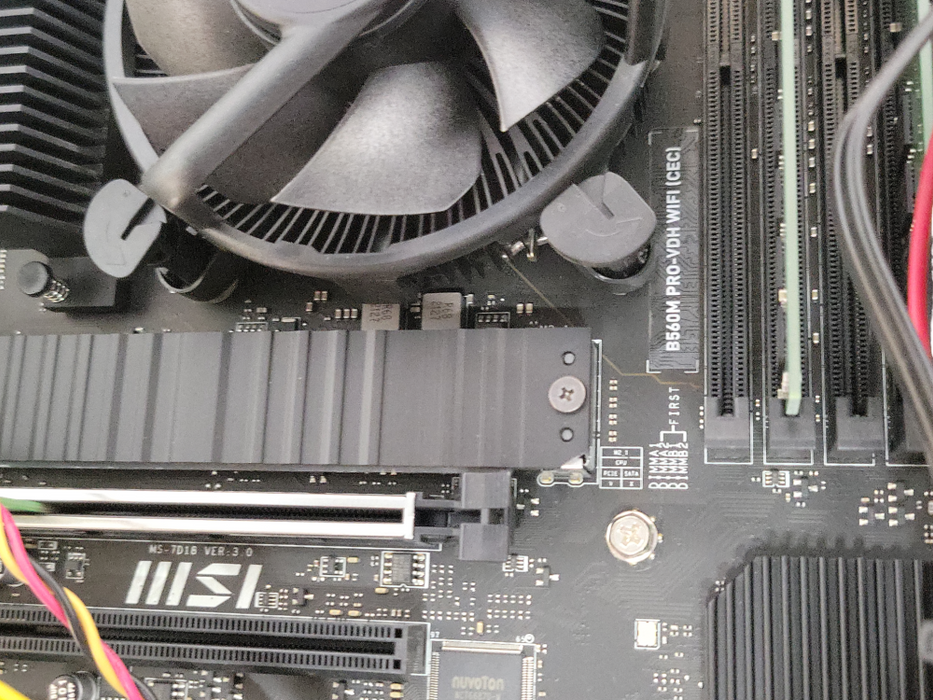 Custom/MSI Desktop PC, Core I7-10700 2.90GHz, 16Gb DDR4, 256GB NVME, 450W _