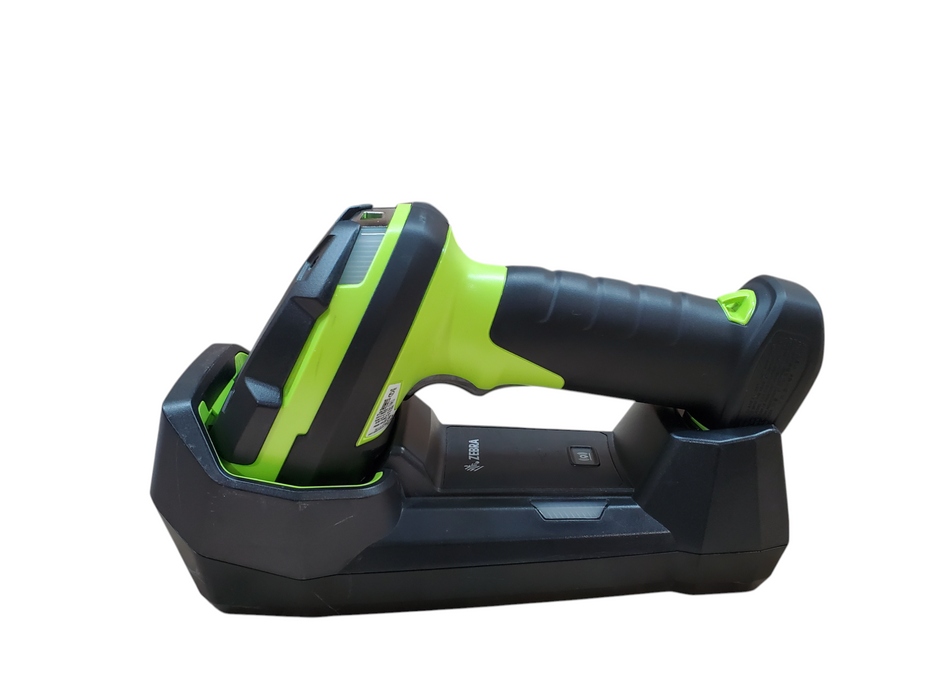 Zebra LI3678-SR0F003VZWW Barcode Scanner w/ Cradle - No Battery